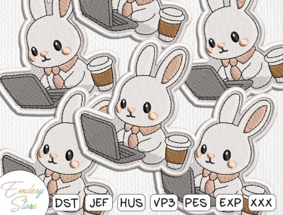 Bunny with Headphones: A Seasonal Embroidery Review