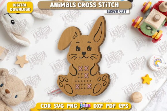 Cross Stitch Bunny Laser Cut CNC: A Designer's Review