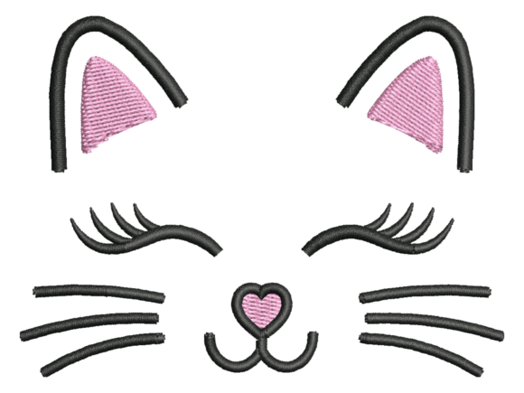 Cute Cat Face Embroidery: A Seller's Review for Etsy Shops