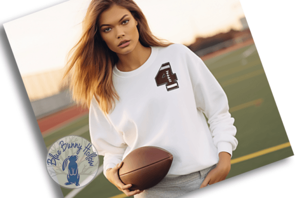 Football Number 4: A Sporty Appliqué Review for Custom Gifts