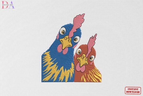 Funny Chicken Friends Faces: A Designer's Review
