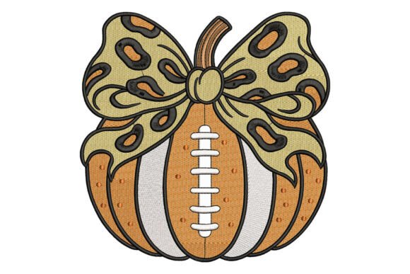 Leopard Bow Pumpkin Football: A Designer's Review
