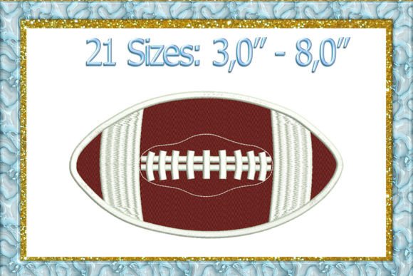Review: Football Embroidery Design for Custom Gifts