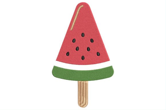 Review: Watermelon Popsicle Embroidery Design for Summer Sales
