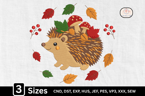 Review: Woodland Cute Autumn Hedgehog for Boutique Apparel