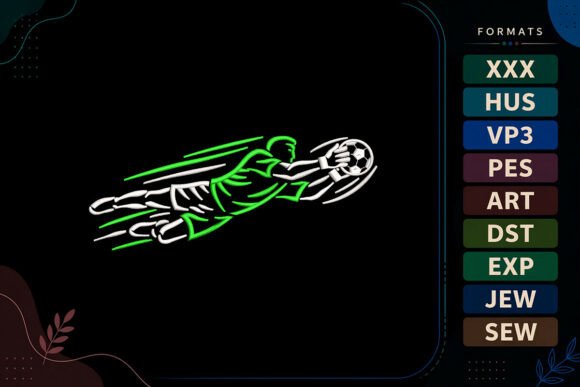 Soccer Goalkeeper Football: A Dynamic Gift Design