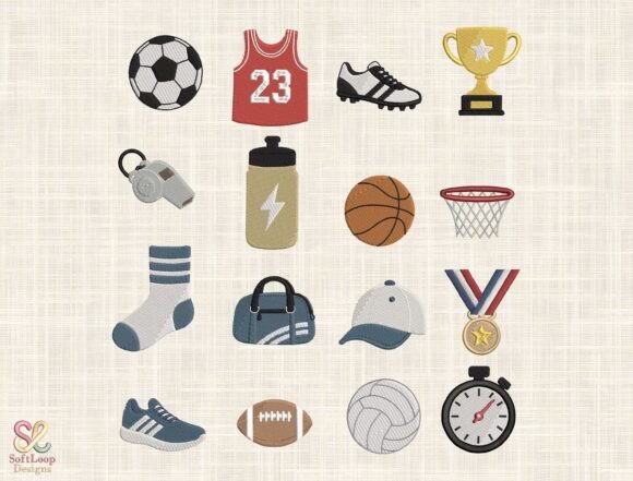Sports Athletics Embroidery Bundle Review for Etsy Sellers