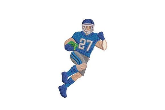 Vegan Football Player: A Bold Craft Fair Winner